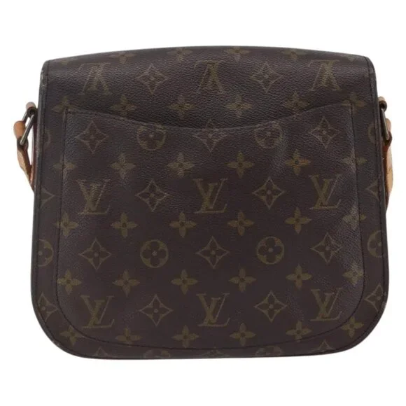 LOUIS VUITTON Monogram Saint Cloud GM Shoulder Bag M51242 LV Auth 152680 - Picture 3 of 16